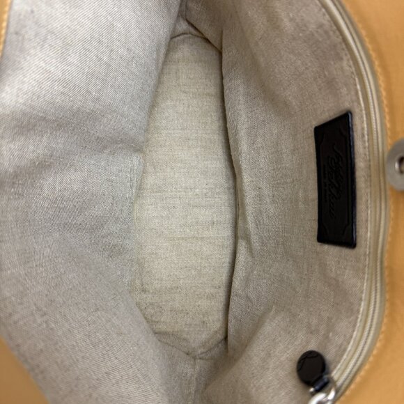 Frederic Fekkai Black Leather Shoulder Bag Made in Italy - Picture 15 of 16